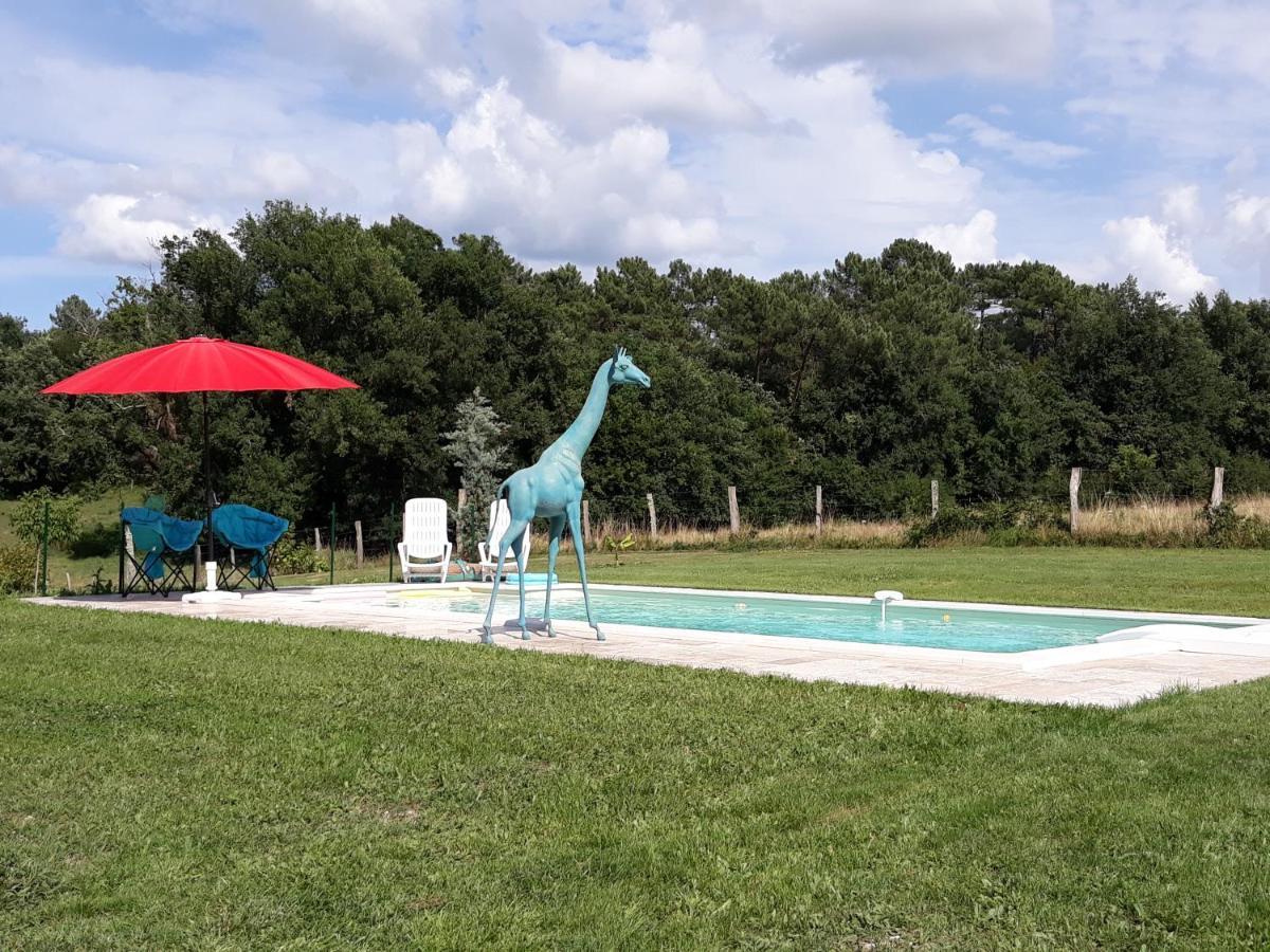 La Girafe Bleue Bed & Breakfast Lunas  Eksteriør bilde